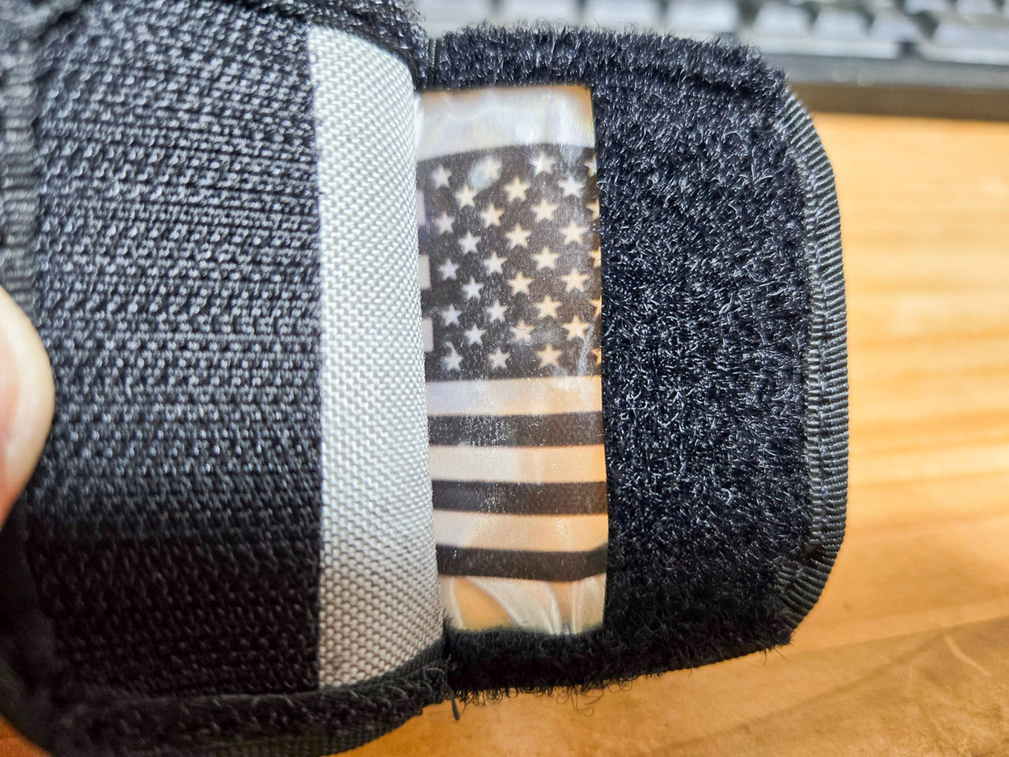 Delta Force (CAG) Reflective / IR Strobe Flag Patch Reproduction