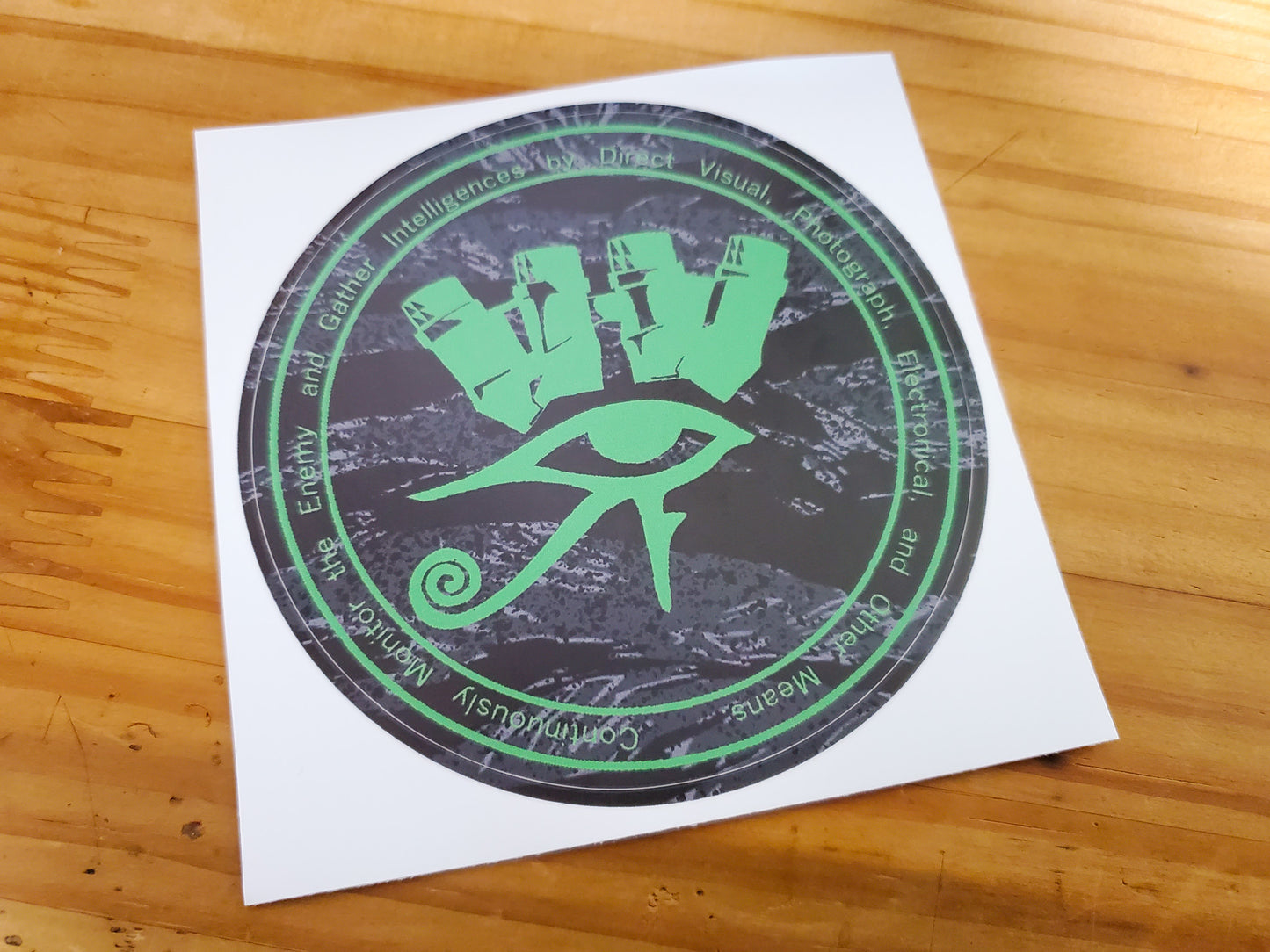 Surveillance of Horus Sticker