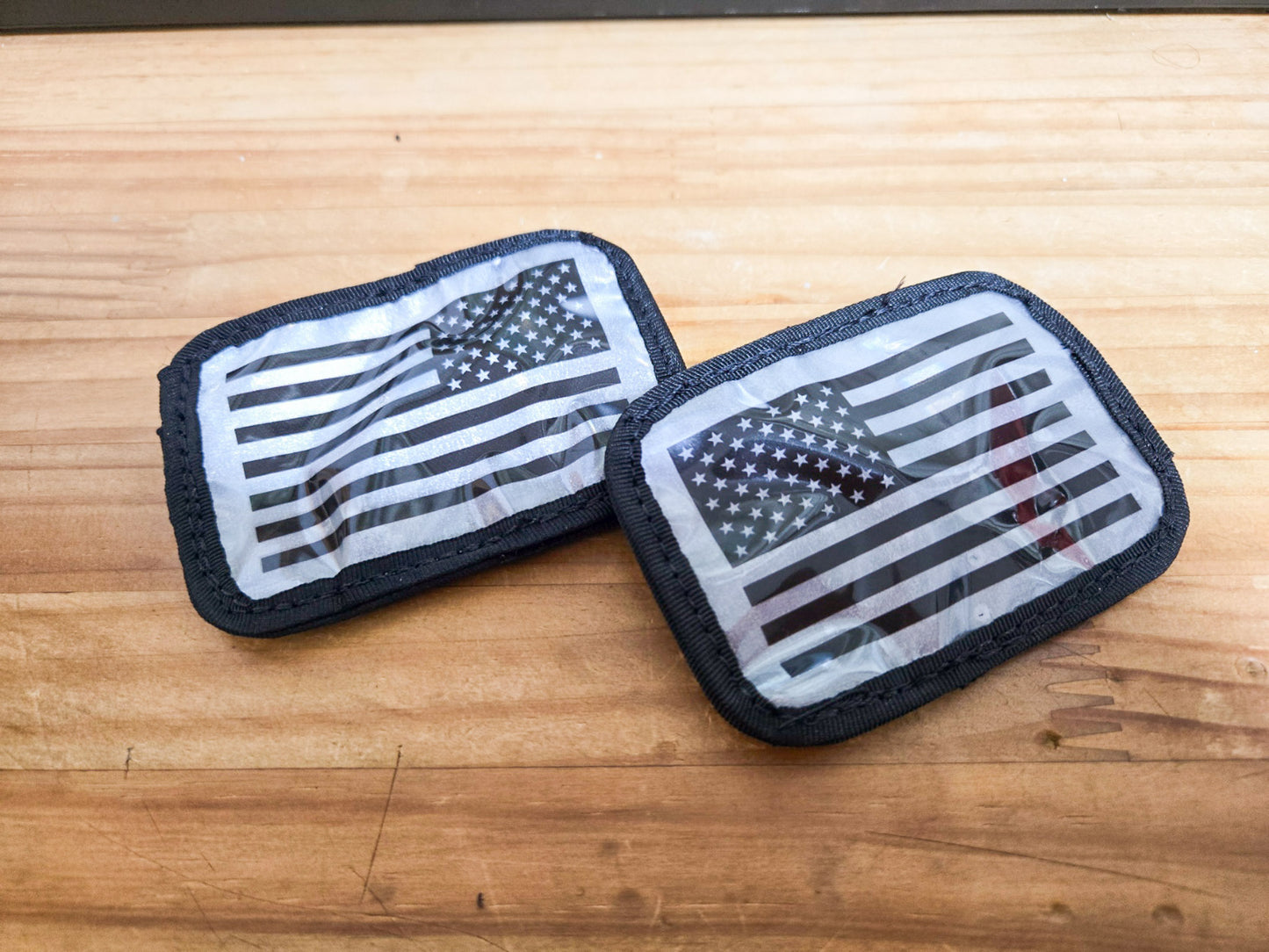 Delta Force (CAG) Reflective / IR Strobe Flag Patch Reproduction