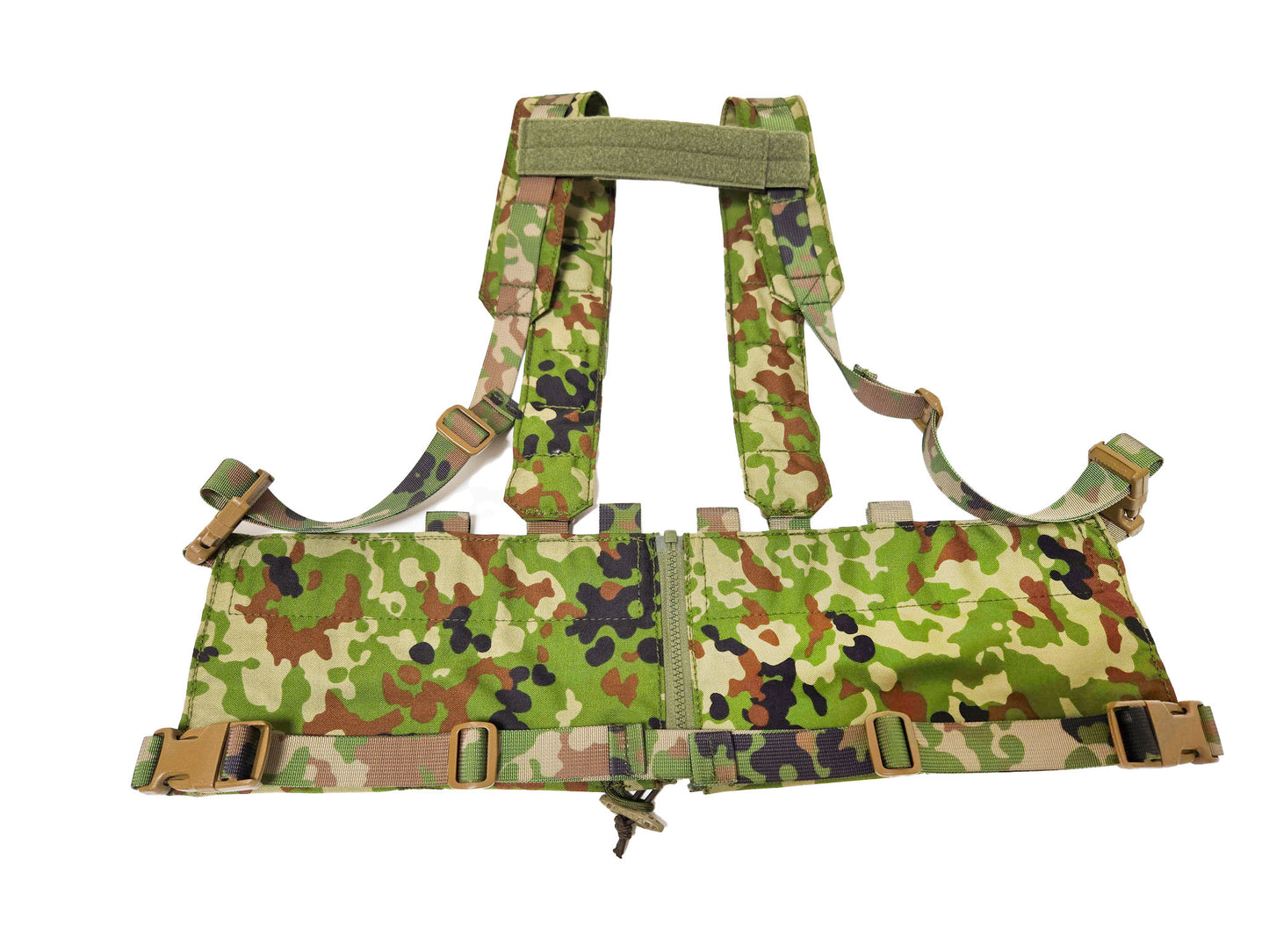 Minimalist Modular Chest Rig Set, Front Split