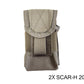 P Type SR-25 2X Mag Pouch Reproduction