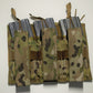 Delta force Custom Detachable Flap  Triple Mag Pouch Type